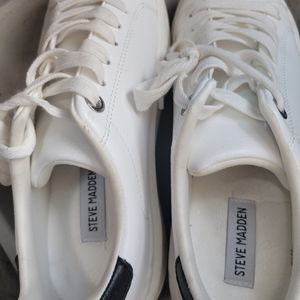 White Steve Madden shoes